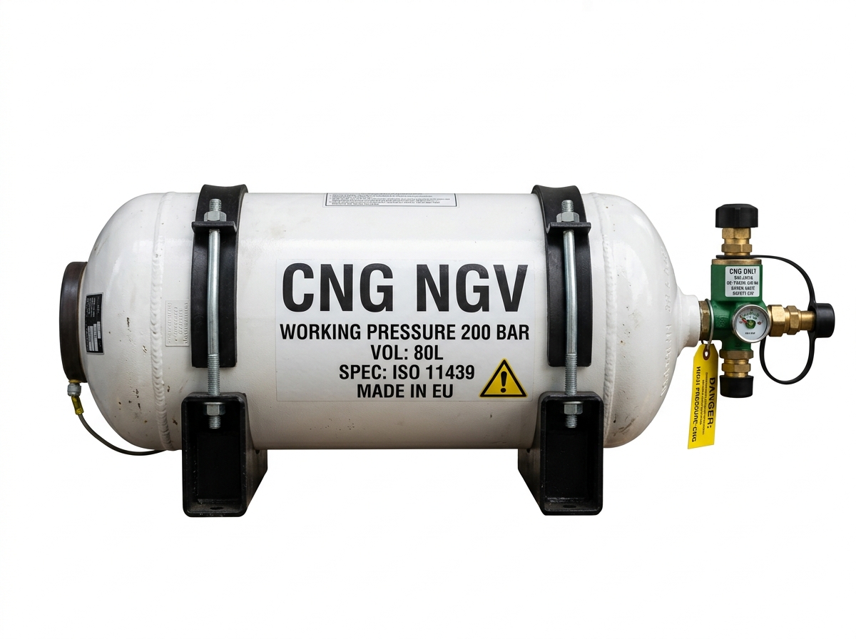 Horizontal CNG Storage Tank